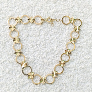 PULSERAS DAMA ORO 14K 3.5 (NUEVO)
