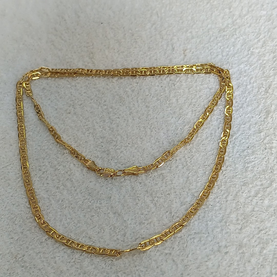 CADENAS GUCHI ORO 14K 11 (NUEVO)