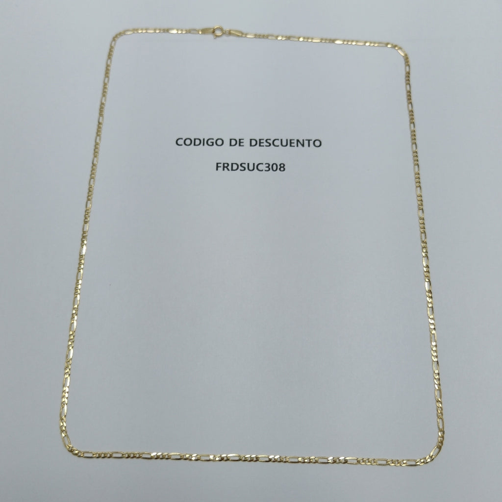 CADENAS CARTIER 3 1 AMARILLA ORO 14K 3.3 (NUEVO)