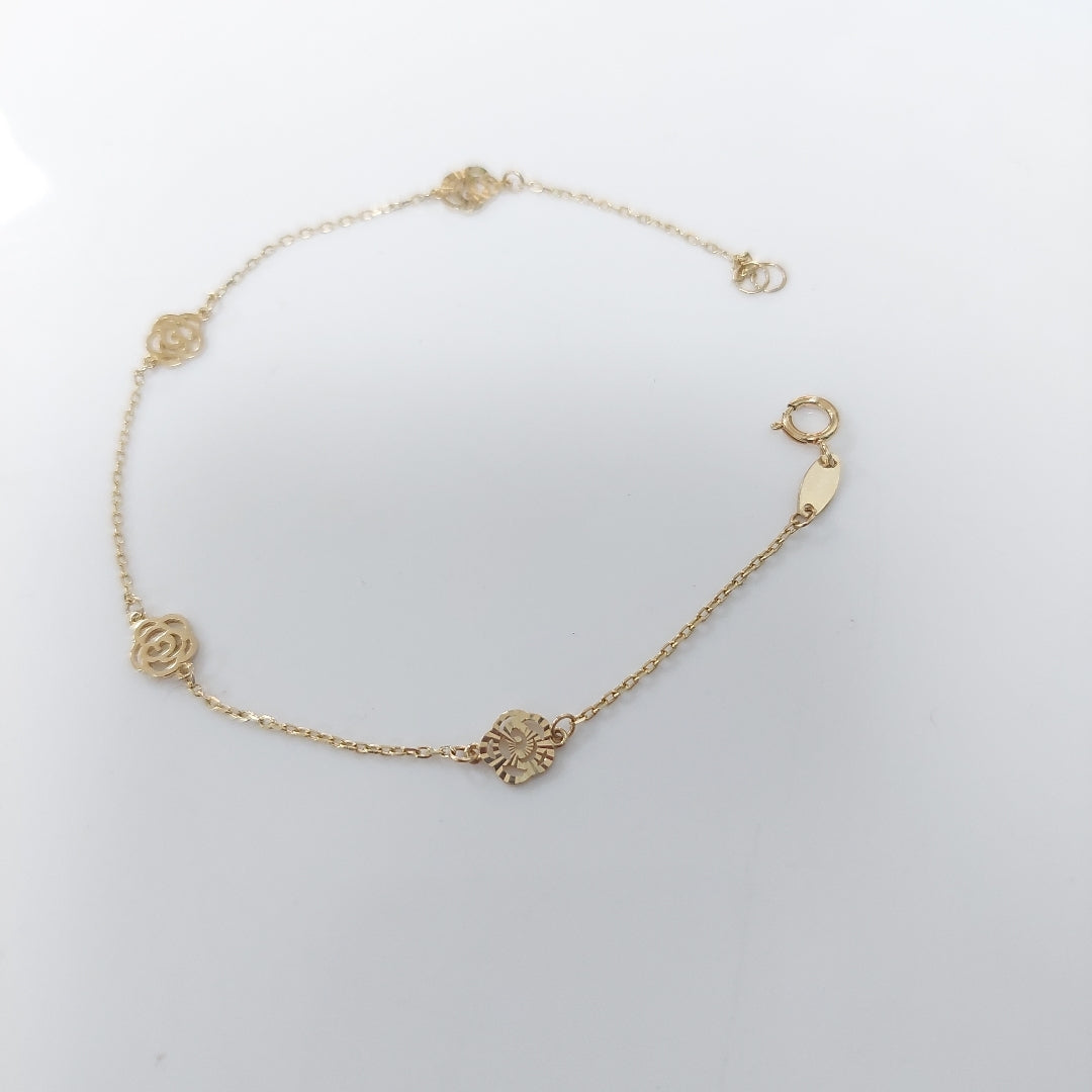 PULSERAS DAMA ORO 14K 1.2 (NUEVO)