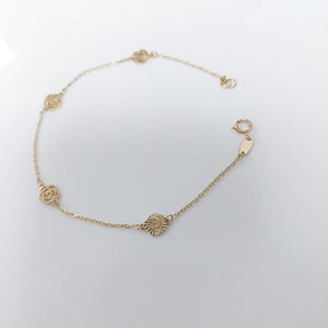 PULSERAS DAMA ORO 14K 1.2 (NUEVO)