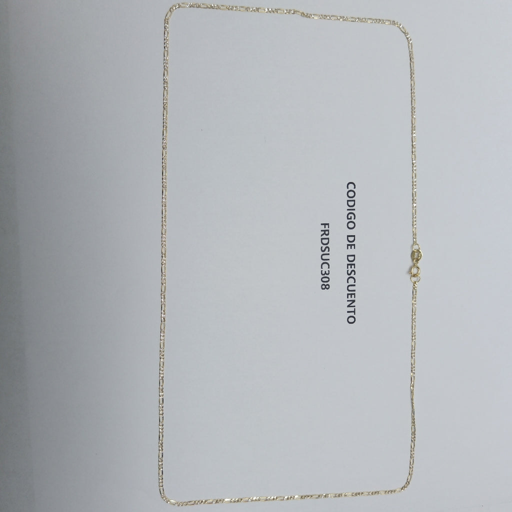 CADENAS CARTIER 3 1 DIAMANTADA ORO 14K 2.2 (NUEVO)