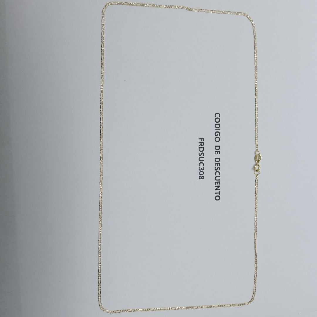 CADENAS CARTIER 3 1 DIAMANTADA ORO 14K 2.2 (NUEVO)