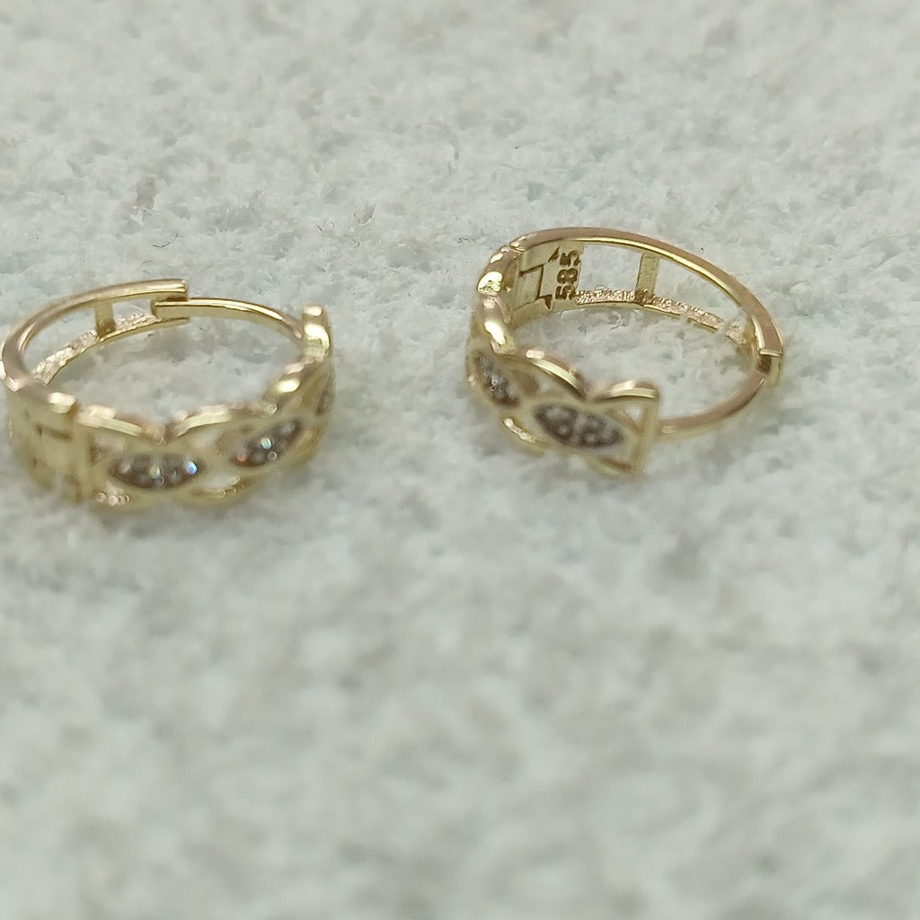 HUGGIES ORO 14K 2.1 (NUEVO)