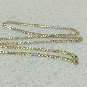 CADENAS BARBADA AMARILLA ORO 14K 8.1 (NUEVO)