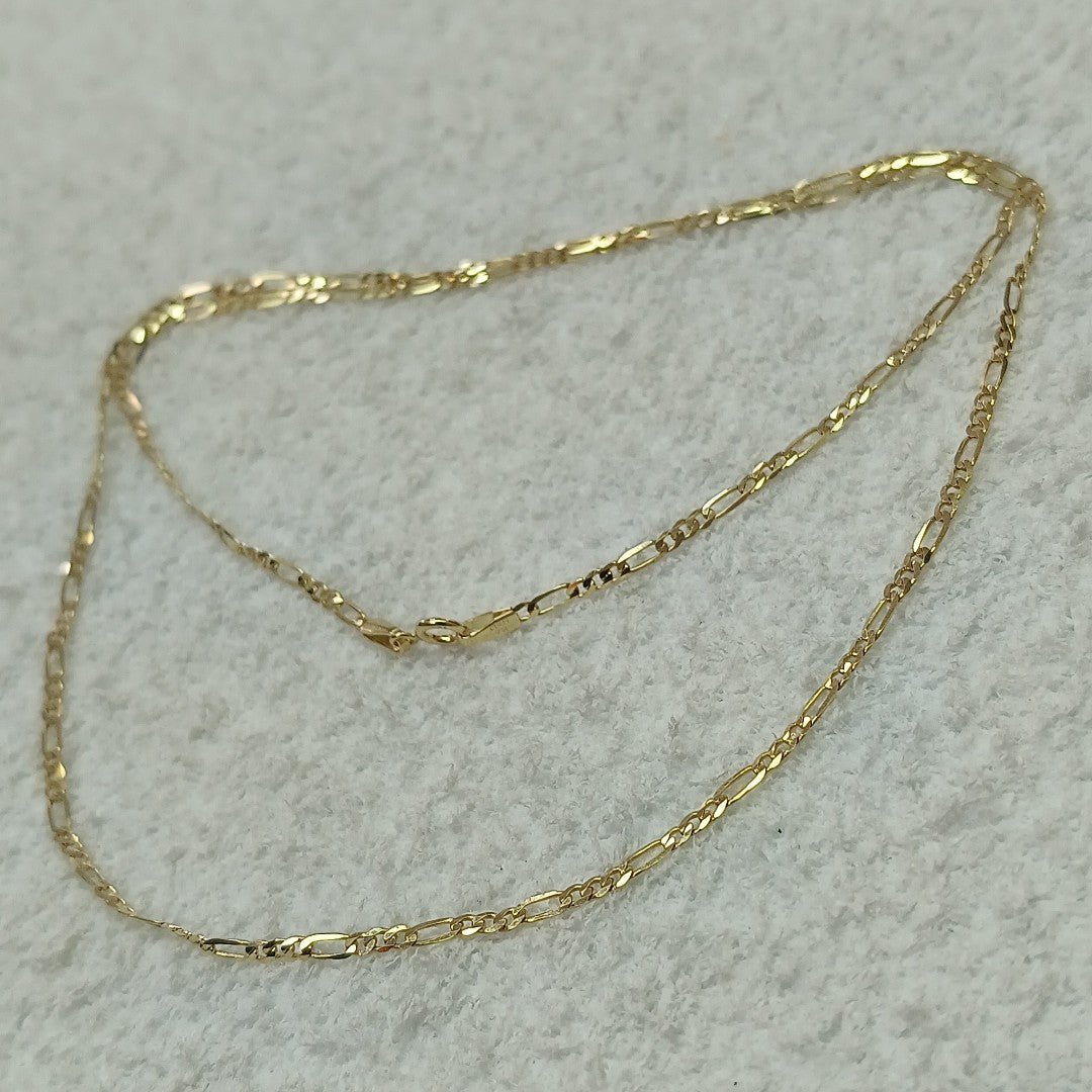CADENAS CARTIER 3 1 AMARILLA ORO 14K 3.2 (NUEVO)