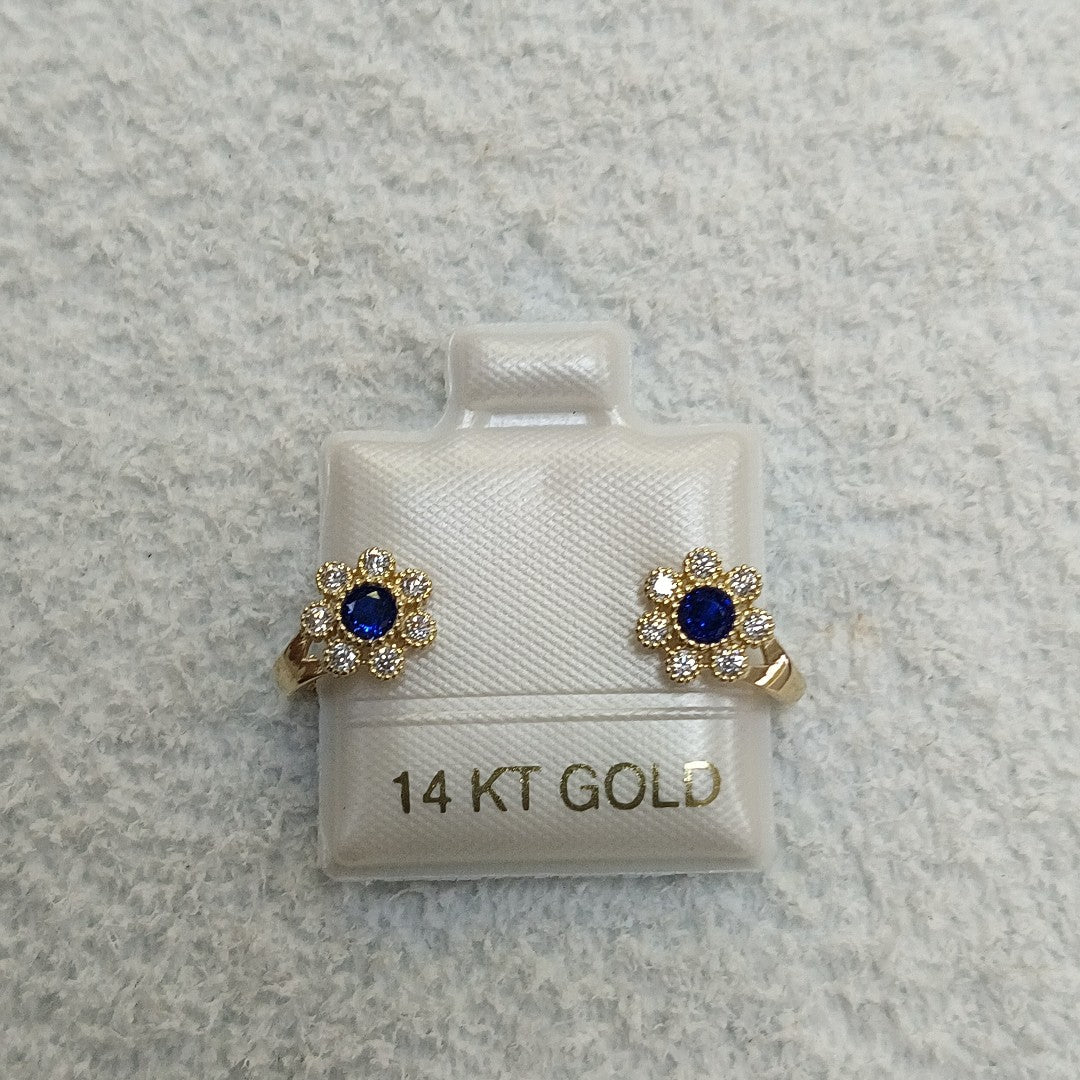 BROQUELES ORO 14K 1.4 (NUEVO)
