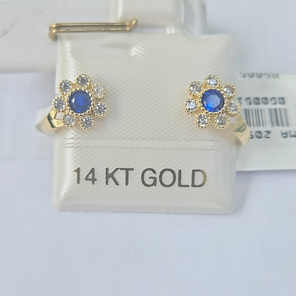 BROQUELES ORO 14K 1.4 (NUEVO)