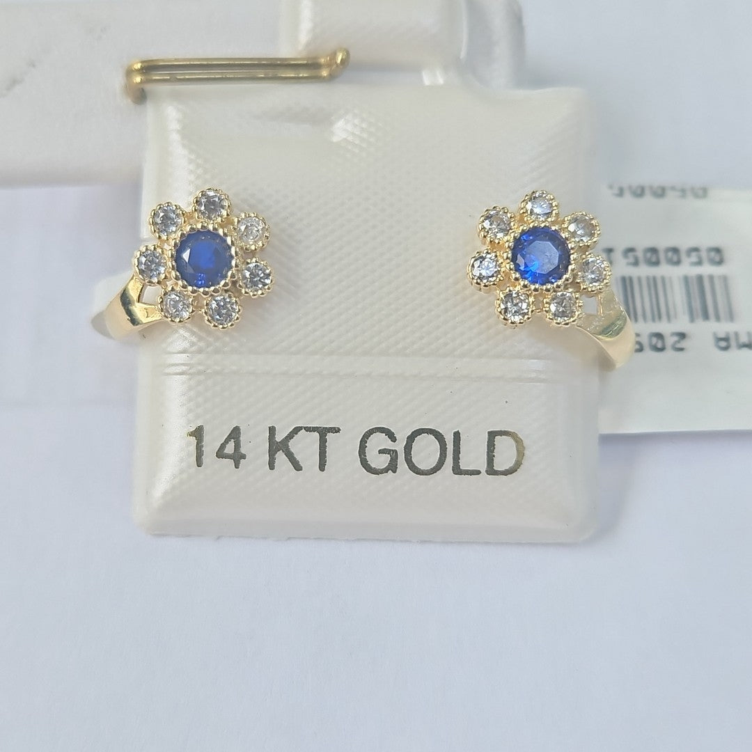 BROQUELES ORO 14K 1.4 (NUEVO)