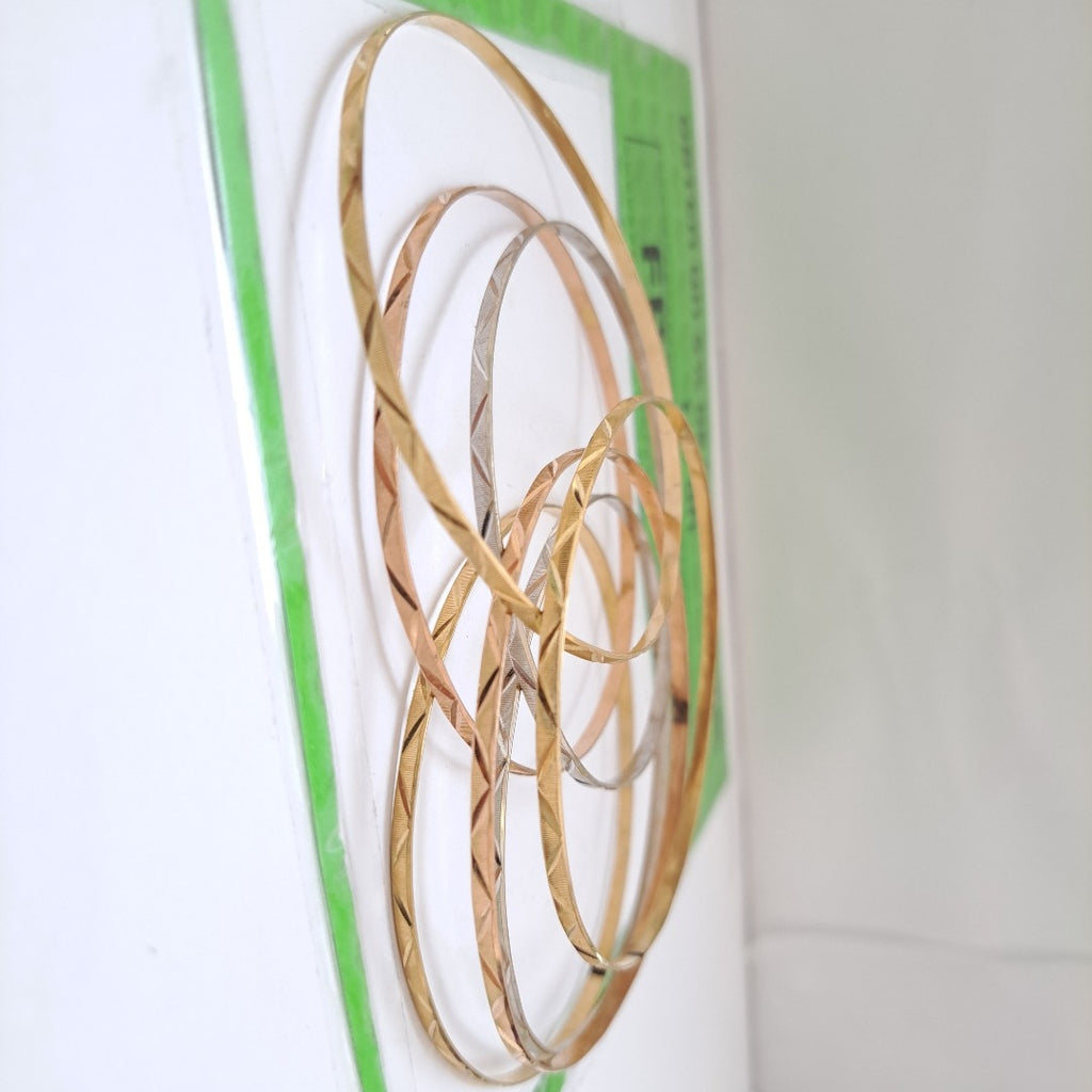 SEMANARIO DE PULSERAS ORO 14 K 27,30 GRMS (SEMINUEVO)