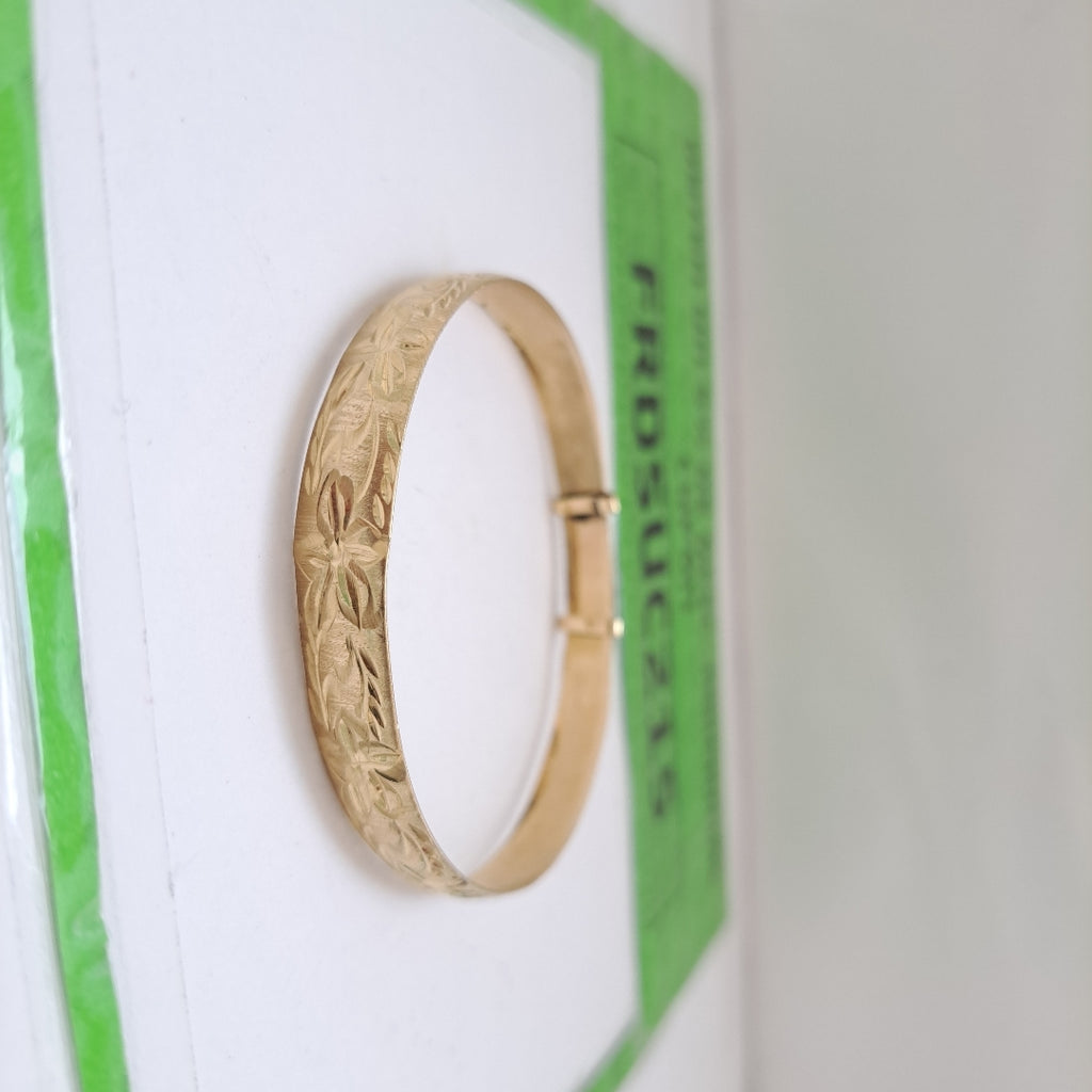 BRAZALETE. ORO. 10 K 5.7 GRMS (SEMINUEVO)