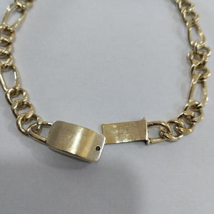 PULSERA. ORO. 14 K 29 GRMS (SEMINUEVO)