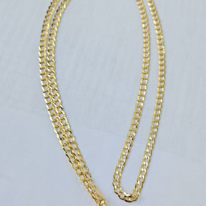 CADENAS BARBADA AMARILLA ORO 14K 6.6 (NUEVO)