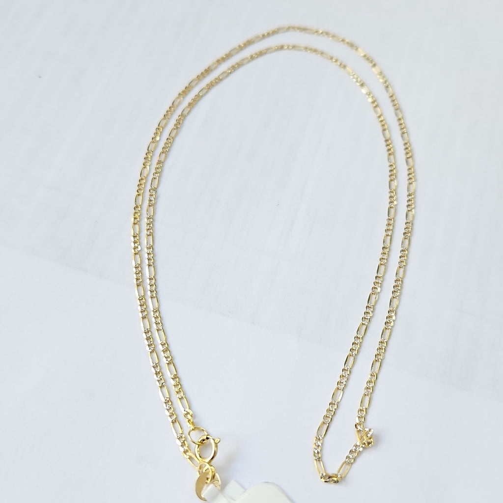 CADENAS CARTIER 3 1 DIAMANTADA ORO 14K 1.9 (NUEVO)