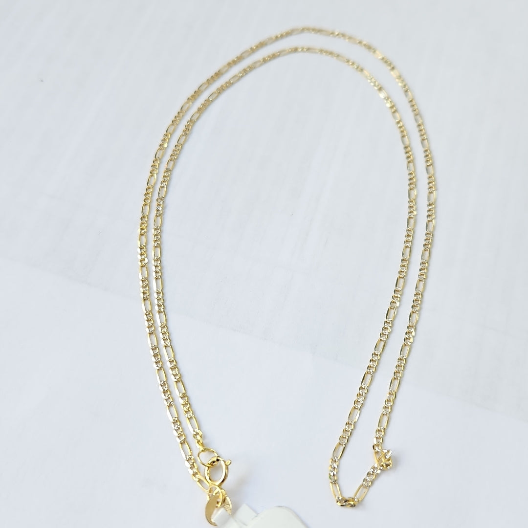 CADENAS CARTIER 3 1 DIAMANTADA ORO 14K 1.9 (NUEVO)