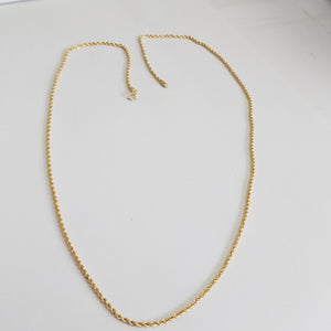 CADENA. ORO. 14 K 2.2 GRMS (SEMINUEVO)