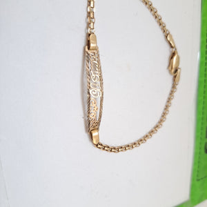 PULSERA. ORO. 10 K 2.5 GRMS (SEMINUEVO)
