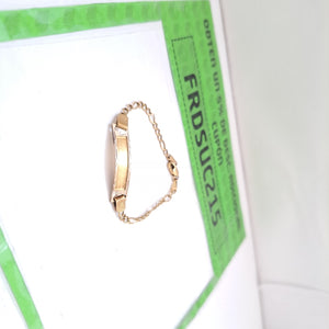 ESCLAVA. ORO. 10 K 2.7 GRMS (SEMINUEVO)