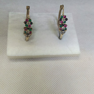 ARETES PAR. ORO. 14 K 6.8 GRMS (SEMINUEVO)