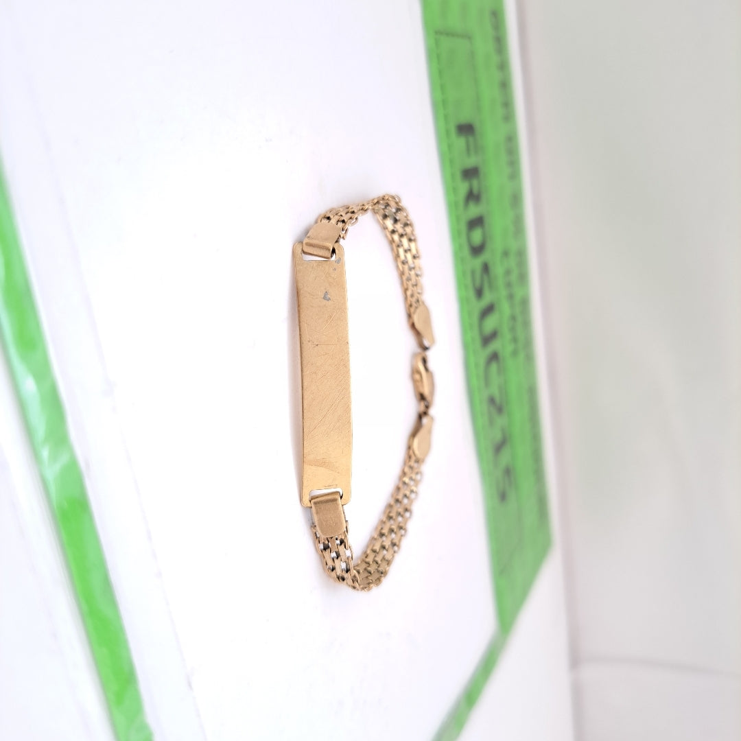 ESCLAVA ORO 10 K 4,70 GRMS (SEMINUEVO)