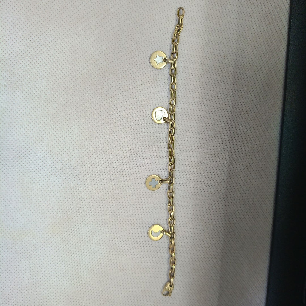 PULSERA. ORO. 18 K 12.9 GRMS (SEMINUEVO)