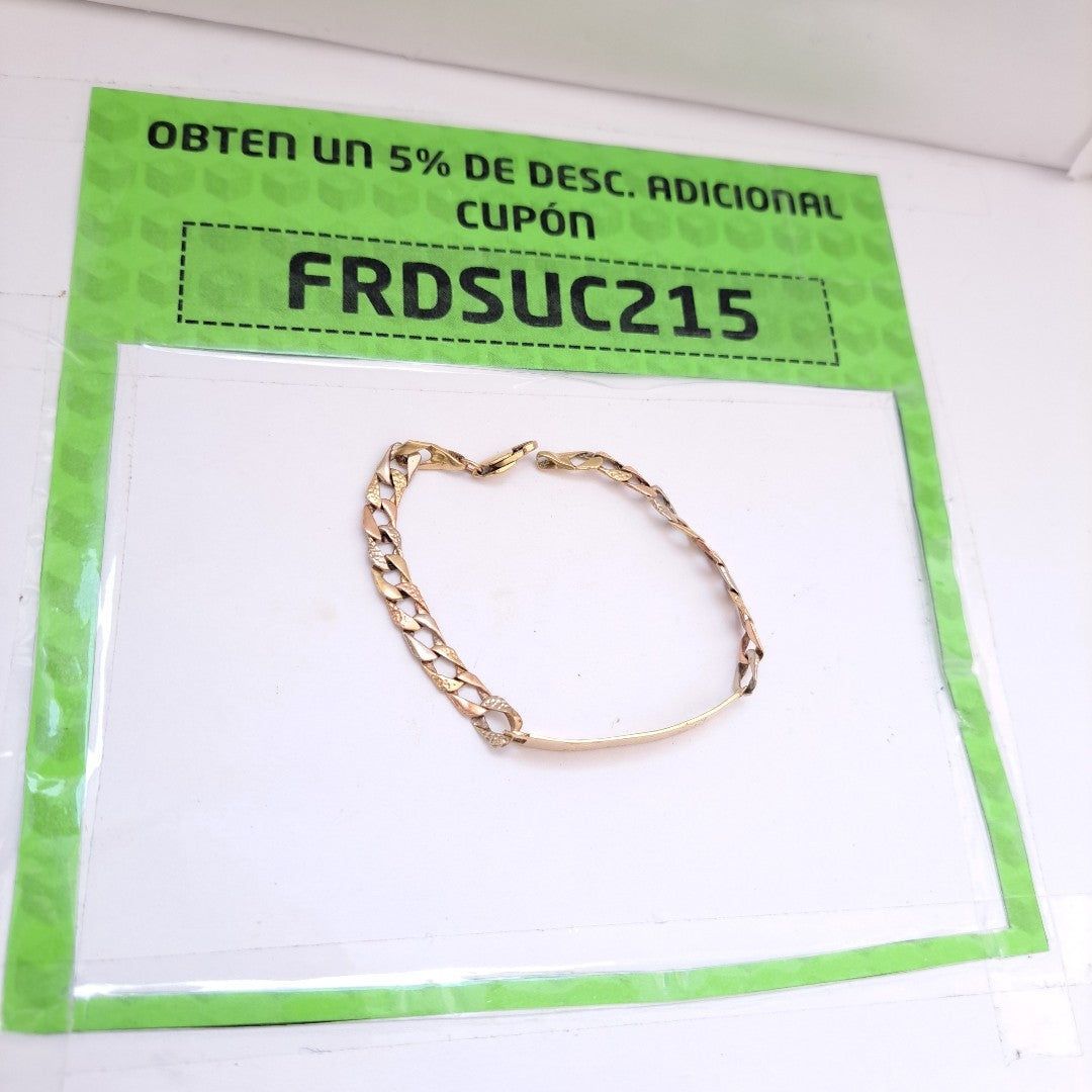 ESCLAVA ORO 14 K 5,70 GRMS (SEMINUEVO)