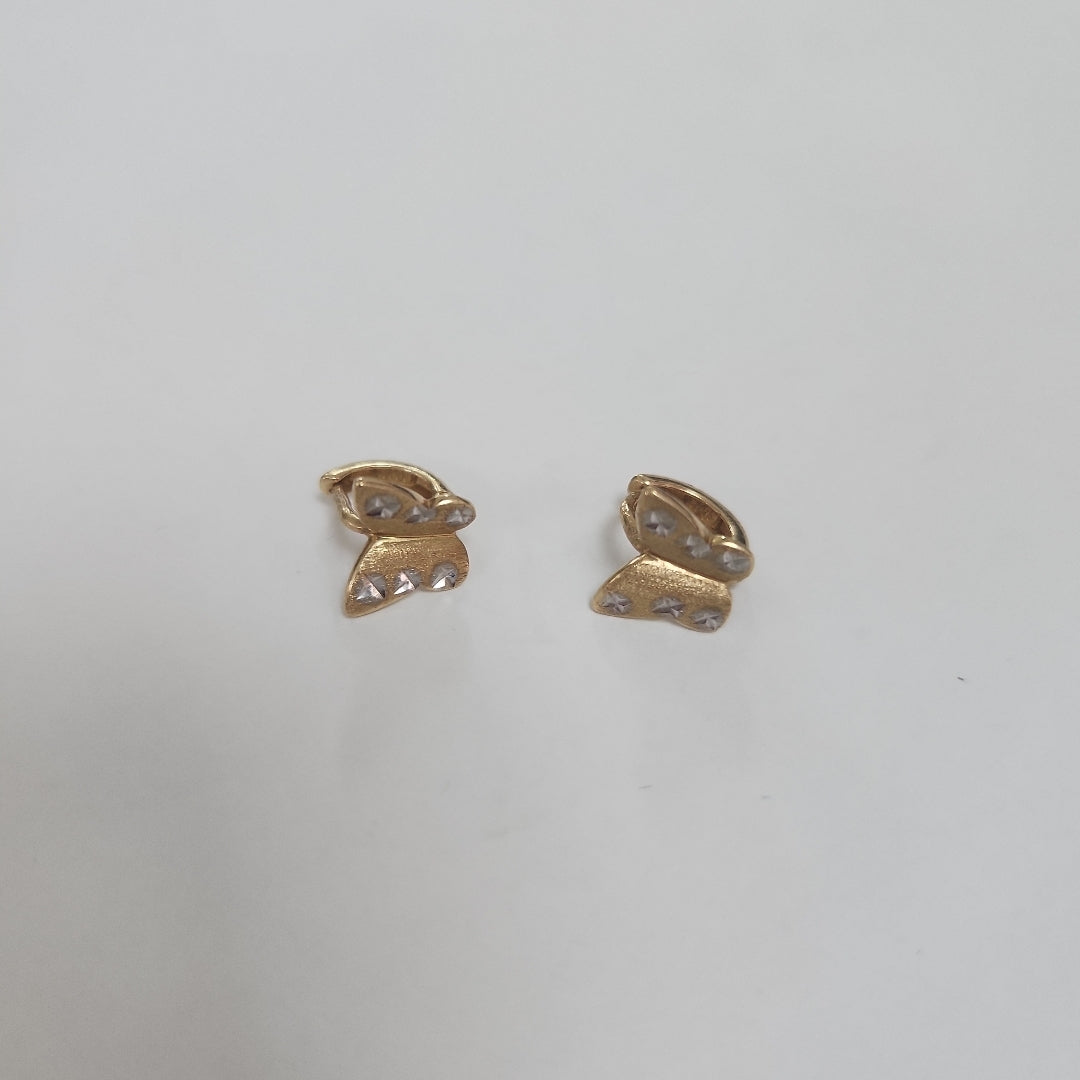 ARETES PAR. ORO. 14 K 1.8 GRMS (SEMINUEVO)