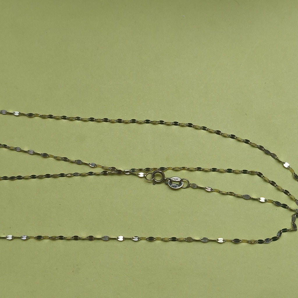 CADENA. ORO. 10 K 0.8 GRMS (SEMINUEVO)