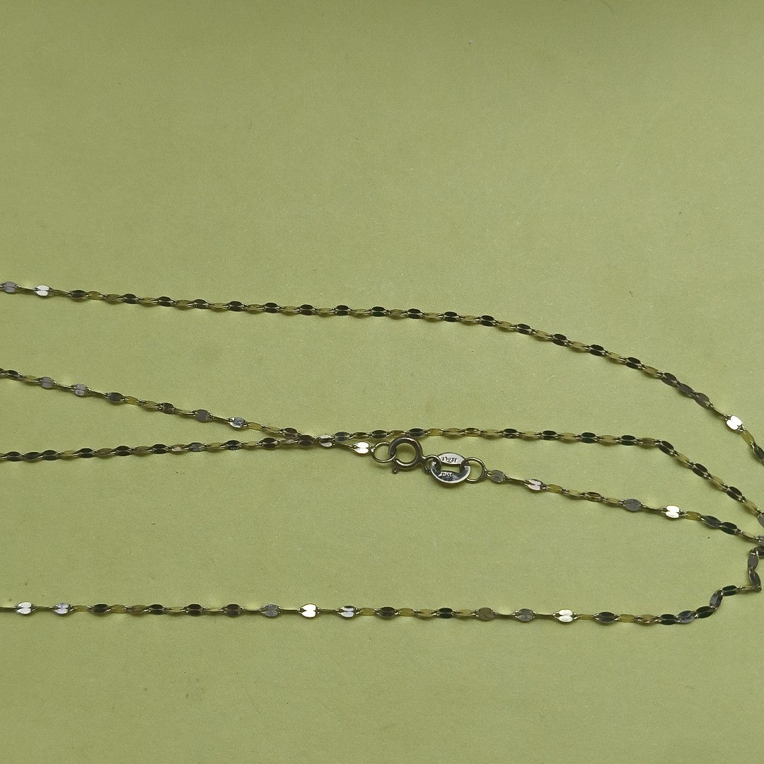 CADENA. ORO. 10 K 0.8 GRMS (SEMINUEVO)