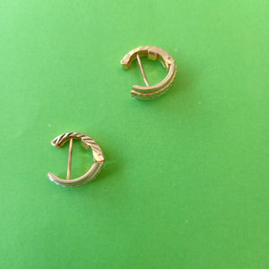 ARRACADAS PAR. ORO. 10 K 2.2 GRMS (SEMINUEVO)
