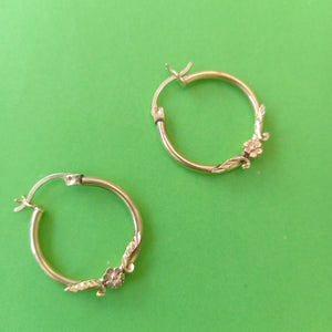 ARRACADAS PAR. ORO. 14 K 2.4 GRMS (SEMINUEVO)