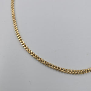 GARGANTILLA. ORO. 14 K 11.1 GRMS (SEMINUEVO)