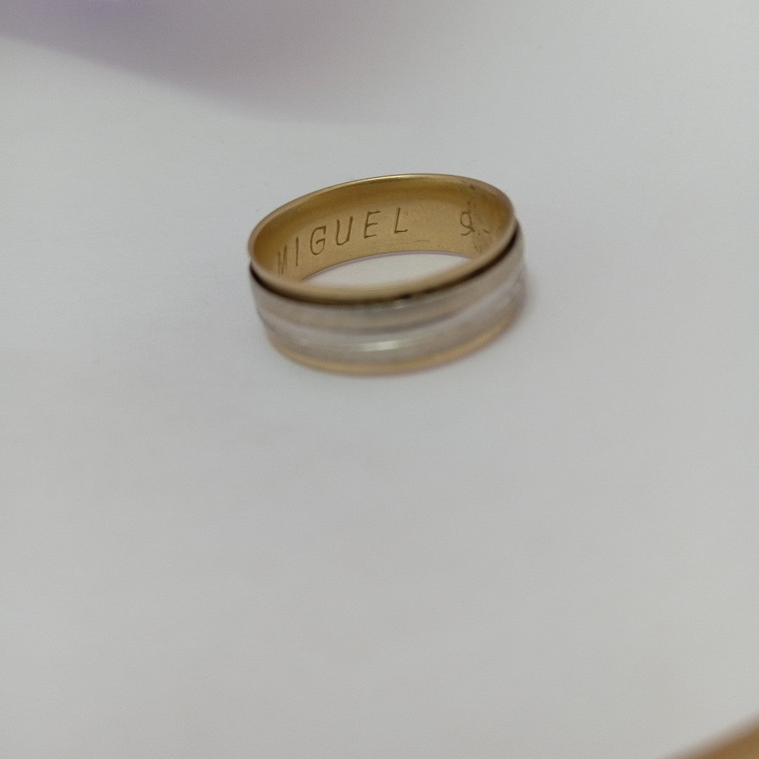 ARGOLLA ORO BLANCO 14 K 2,50 GRMS (SEMINUEVO)