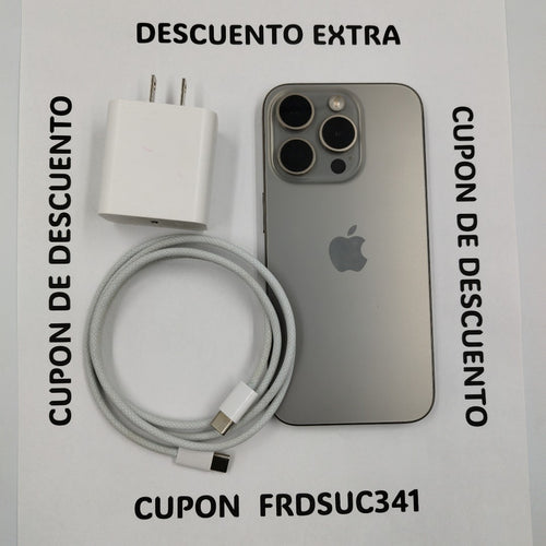 CELULAR APPLE IPHONE 15 PRO A3101 128 GB 8 GB RAM (SEMINUEVO)