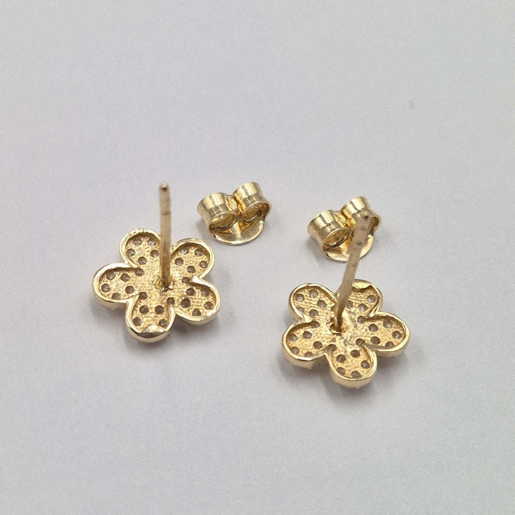 BROQUELES ORO 14K 1.8 (NUEVO)