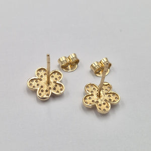 BROQUELES ORO 14K 1.8 (NUEVO)