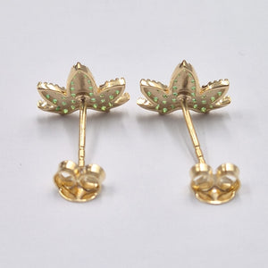 BROQUELES ORO 14K 1.5 (NUEVO)