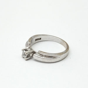 ANILLITO ORO BLANCO 14 K 4,60 GRMS (SEMINUEVO)