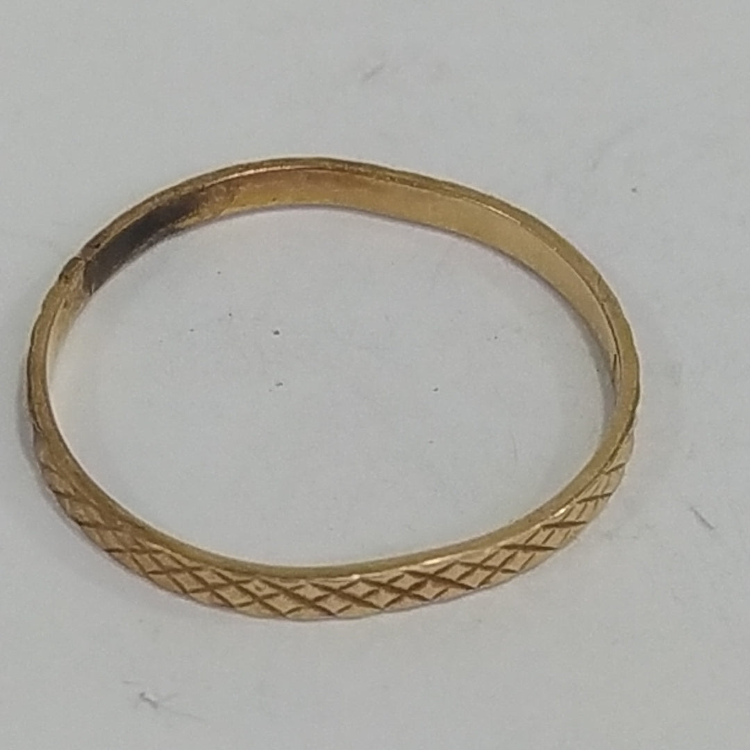 ANILLO ORO 14 K 0,90 GRMS (SEMINUEVO)