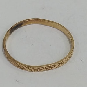 ANILLO ORO 14 K 0,90 GRMS (SEMINUEVO)