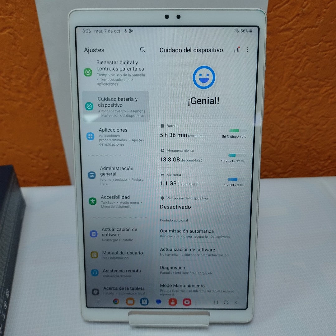 TABLETA SAMSUNG GALAXY TAB A7 LITE SM-T220 32 GB 3 GB RAM (SEMINUEVO)