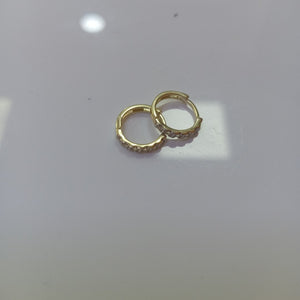 HUGGIES ORO 14K 1.1 (NUEVO)