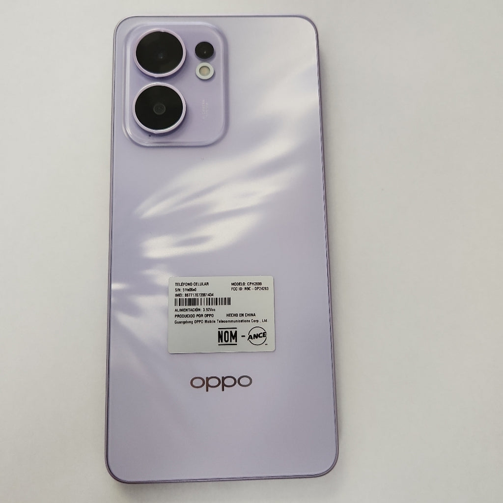 CELULAR OPPO  RENO 13F 5G CPH2699 (2025) 256 GB 12 GB RAM (SEMINUEVO)