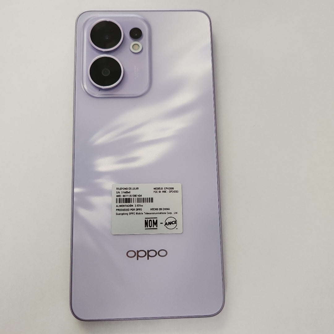 CELULAR OPPO  RENO 13F 5G CPH2699 (2025) 256 GB 12 GB RAM (SEMINUEVO)