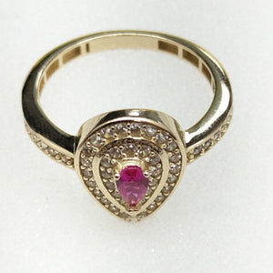 ANILLOS DAMA ORO 14K 2.7 (NUEVO)