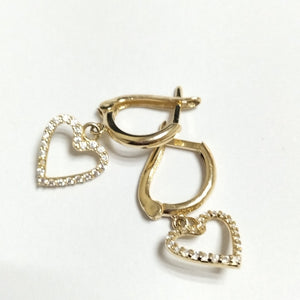 BROQUELES ORO 14K 1.9 (NUEVO)