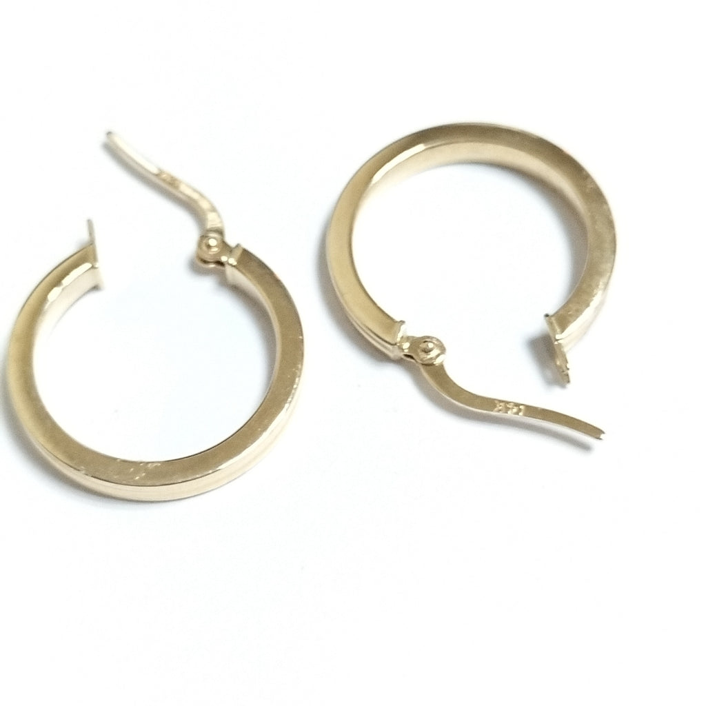 ARRACADAS ORO 14K 1.5 (NUEVO)