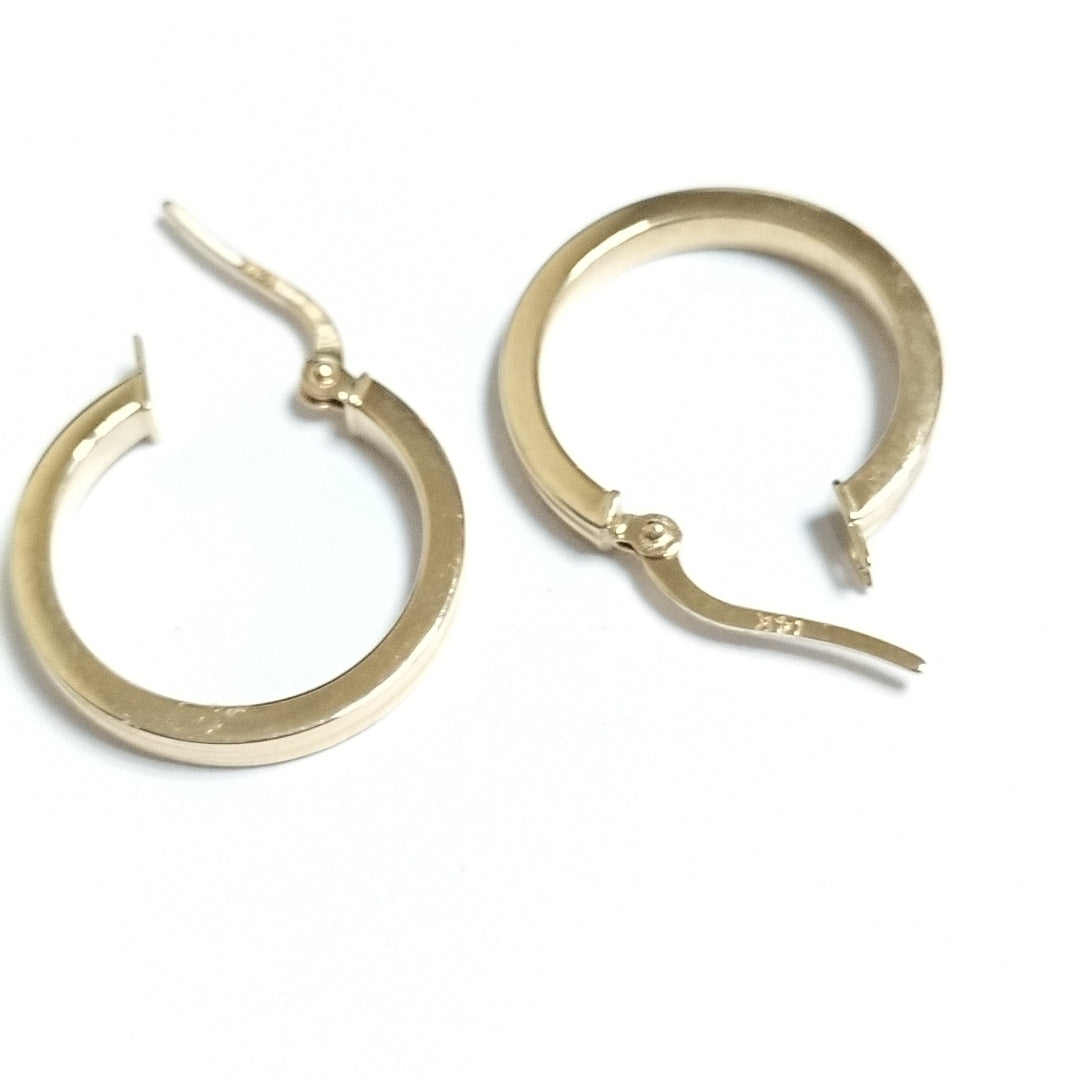 ARRACADAS ORO 14K 1.5 (NUEVO)