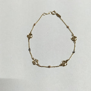 PULSERAS DAMA ORO 14K 1.3 (NUEVO)