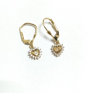 BROQUELES ORO 14K 2.1 (NUEVO)